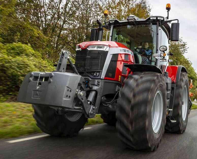 Размеры трактора Massey Ferguson MF 8S.245