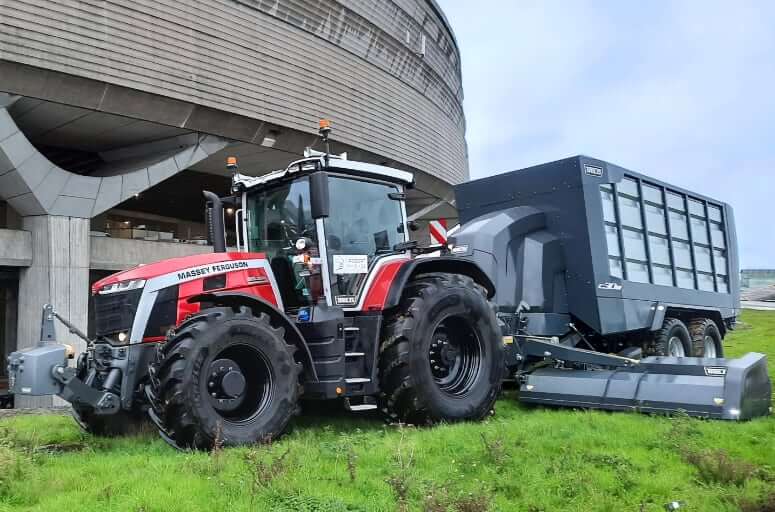 Размеры трактора Massey Ferguson MF 8S.305