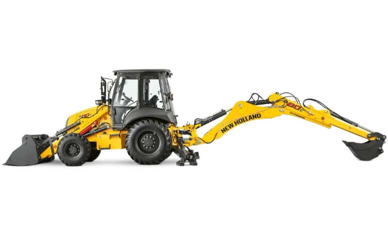 Характеристики экскаваторного оборудования New Holland B80C