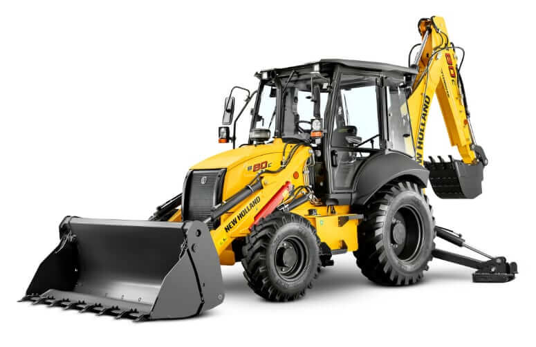 ТТХ экскаватора-погрузчика New Holland B80C